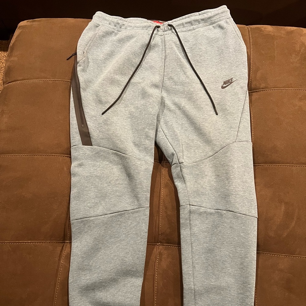 Teal Blue Nike Tech Fleece Pants
